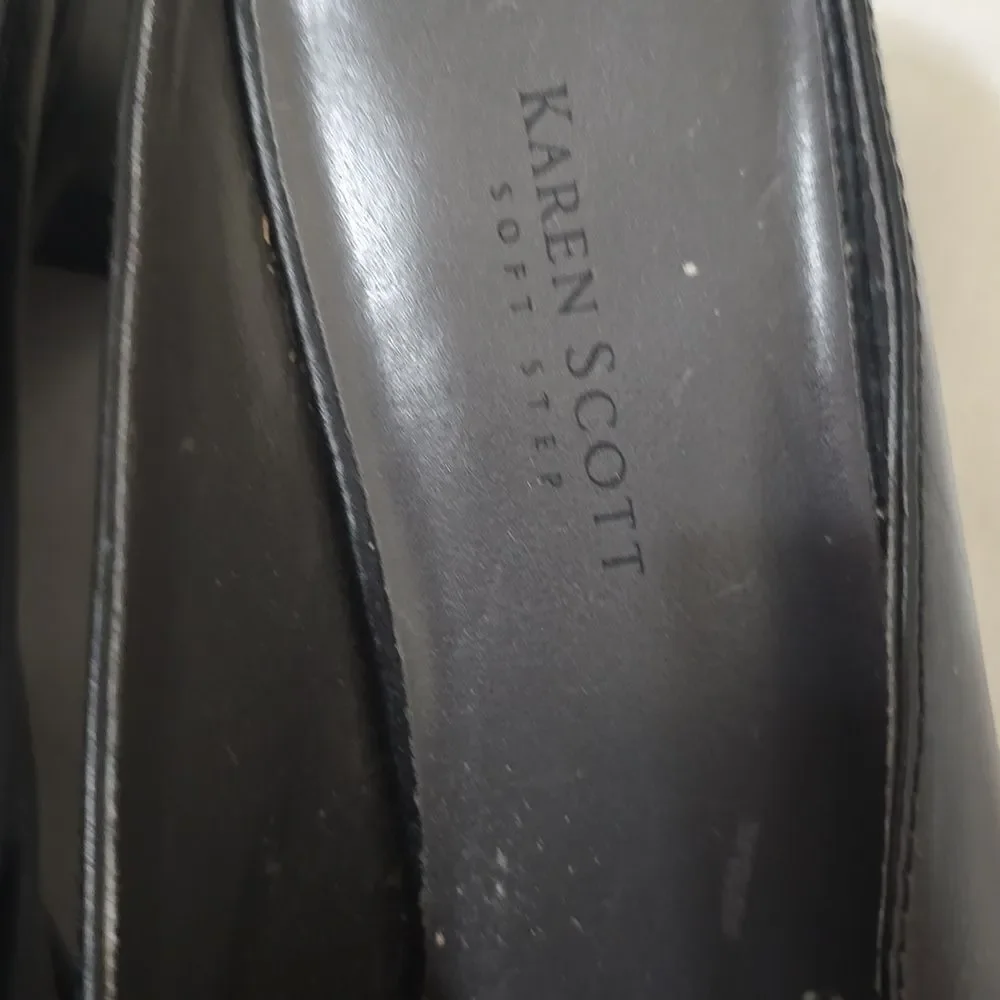 Karen‎ Scott Dallas leather Y2k mules size 8.5 - Picture 3 of 8